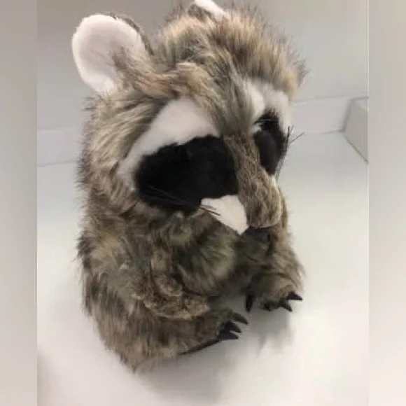 Folkmanis Raccoon Hand Puppet stuffed animal - Picture 2 of 6